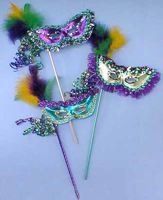 MG colors lame cat mask-feathers, sequins, etc. 38006