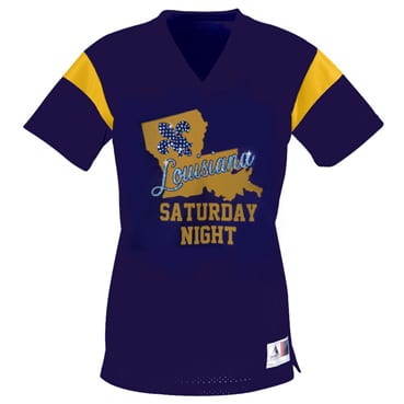 New Item Louisiana Saturday Night ladies jersey 2X
