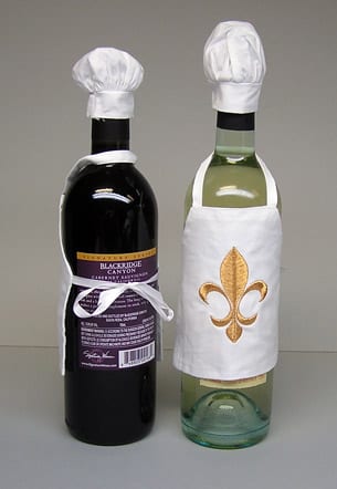 WINE BOTTLE CHEF'S APRON
