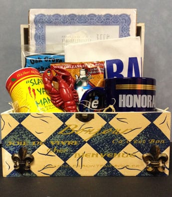 Honorary Cajun Fleur de lis box 78011 – Louisiana Gifts & Gallery, INC