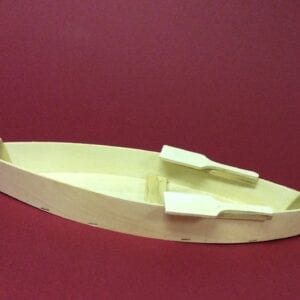 18" Hand crafted pirogue 86002