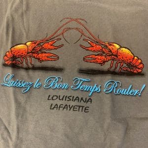 LAFAYETTE SPECIAL Laissez Charcoal Adult Tee