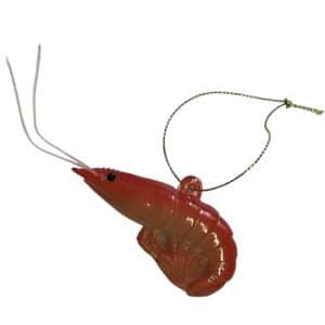 Polyresin Shrimp Ornament