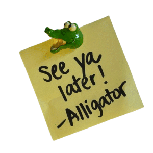 Adorable Alligator Head Magnet