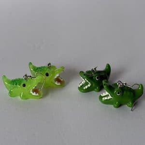 Assorted 3D Handmade Gator Earrings